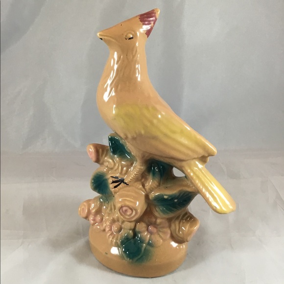 Vintage Mid Century Porcelain 8” Bird